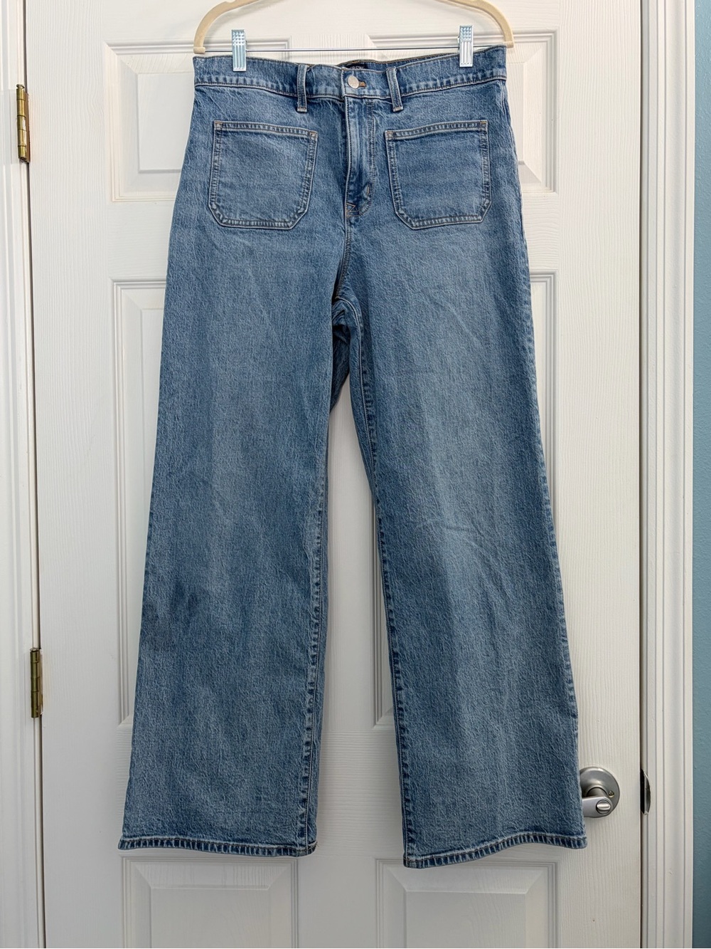 J Crew Slim Wide Jeans